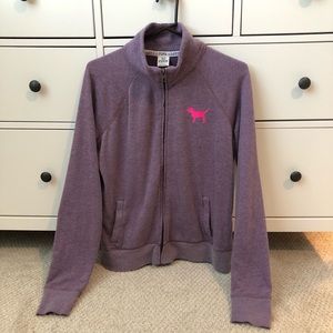 Victoria’s Secret PINK full zip jacket, size medium